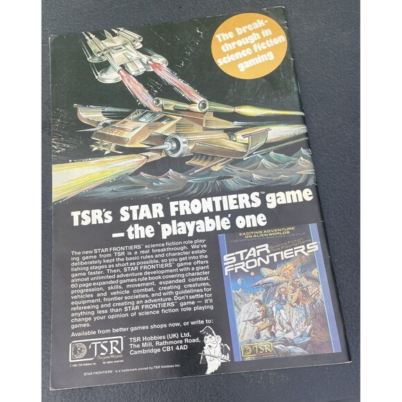 White Dwarf No. 36 Nov 82 Games Workshop / Judge Dredd / Traveller / D&D / RQ - Picture 2 of 4